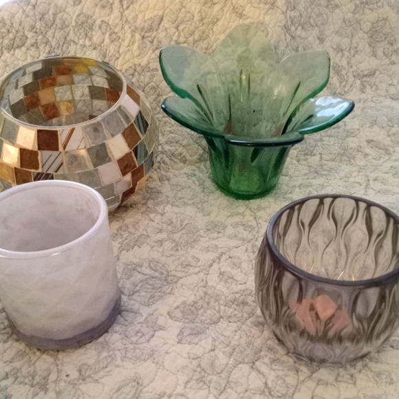 Bundle of candle votive holders*Yankee*BBW